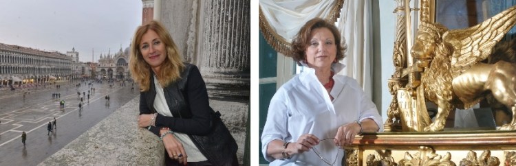 mariacristina gribaudi e gabriella belli in Venezia Pesce di Pace progetto 2019 ponte educativo mediterraneo