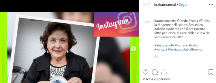abate zanetti instagram - Ponte Educativo Mediterraneo - Istituto Scolastico Italiano Hodierna