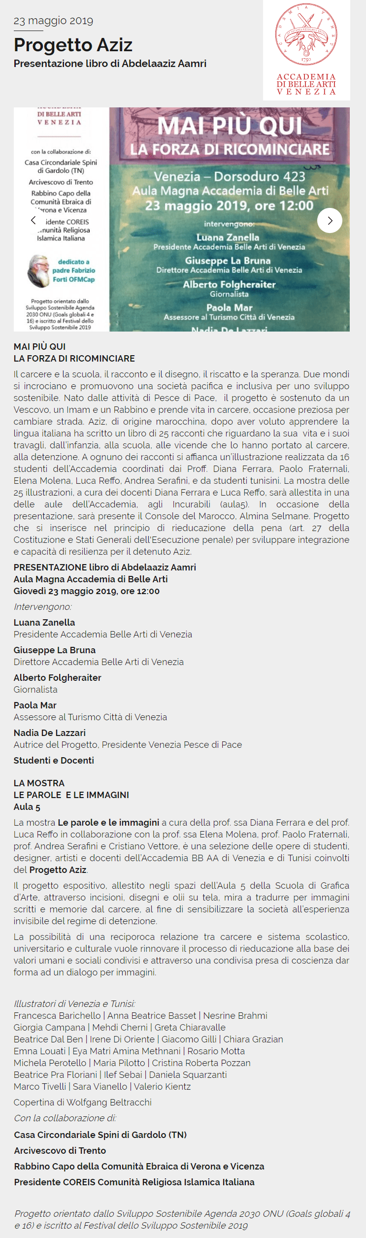 ACCADEMIA DI BELLE ATI VENEZIA 23 maggio 2019 - Progetto Aziz - Venezia Pesce di Pace.png