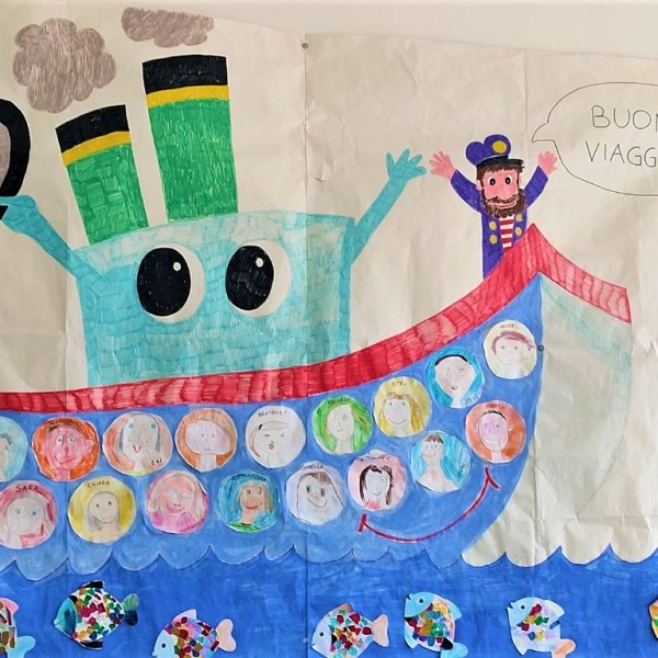 Venezia, 5 classi della Scuola Zambelli disegnano mari e cieli di&nbsp;Pace