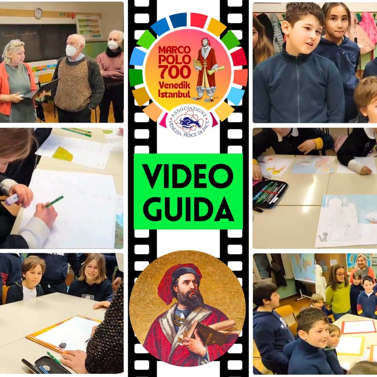 VIDEO GUIDA ▶️ Pedagogia Marco Polo ▶️ Dal testo al disegno per libro e&nbsp;mostra