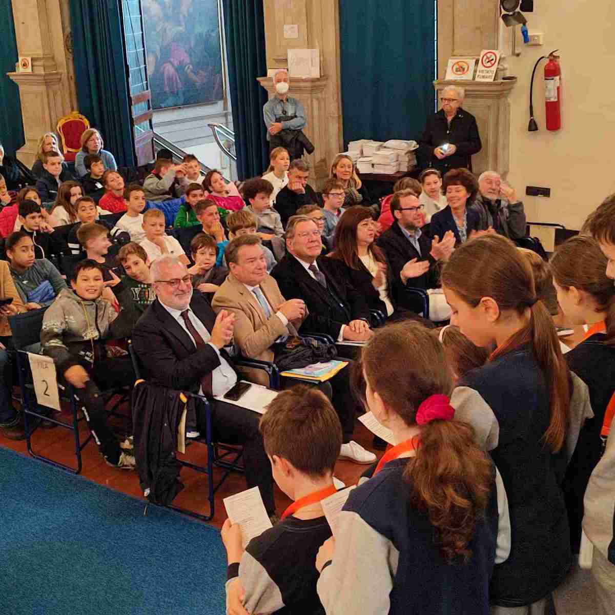 Cerimonia conclusiva MARE E CIELO DI PACE alla Scuola Grande San&nbsp;Teodoro
